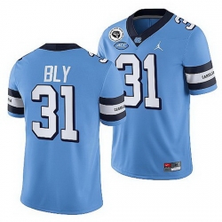 North Carolina Tar Heels Dre Bly Blue College Football Alumni Jersey