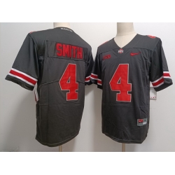 Men Ohio State Buckeyes Jeremiah Smith #4 Black Vapor Limited Stitched NCAA Football Jersey