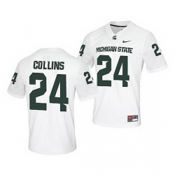 Michigan State Spartans Elijah Collins White Untouchable Men'S Jersey