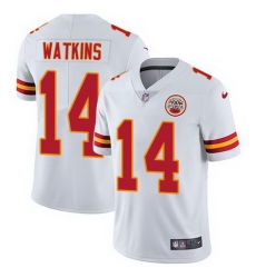 Nike Chiefs 14 Sammy Watkins White Vapor Untouchable Limited Jersey