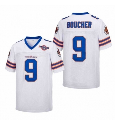 Men The Waterboy Jersey Bourbon Bowl Bobby Boucher 9# white