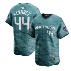 Men Houston Astros 44 Yordan Alvarez Teal 2023 All Star Cool Base Stitched Baseball Jersey