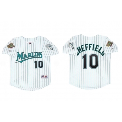 Men Gary Sheffield 1997 Florida Marlins Home Road Alt World Series Jersey